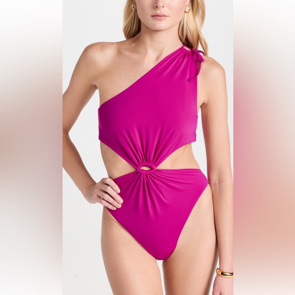 Agua Bendita Bloom One Piece, Size Large, NWT